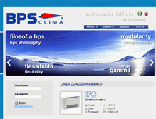 Tablet Screenshot of bpstecnologie.com